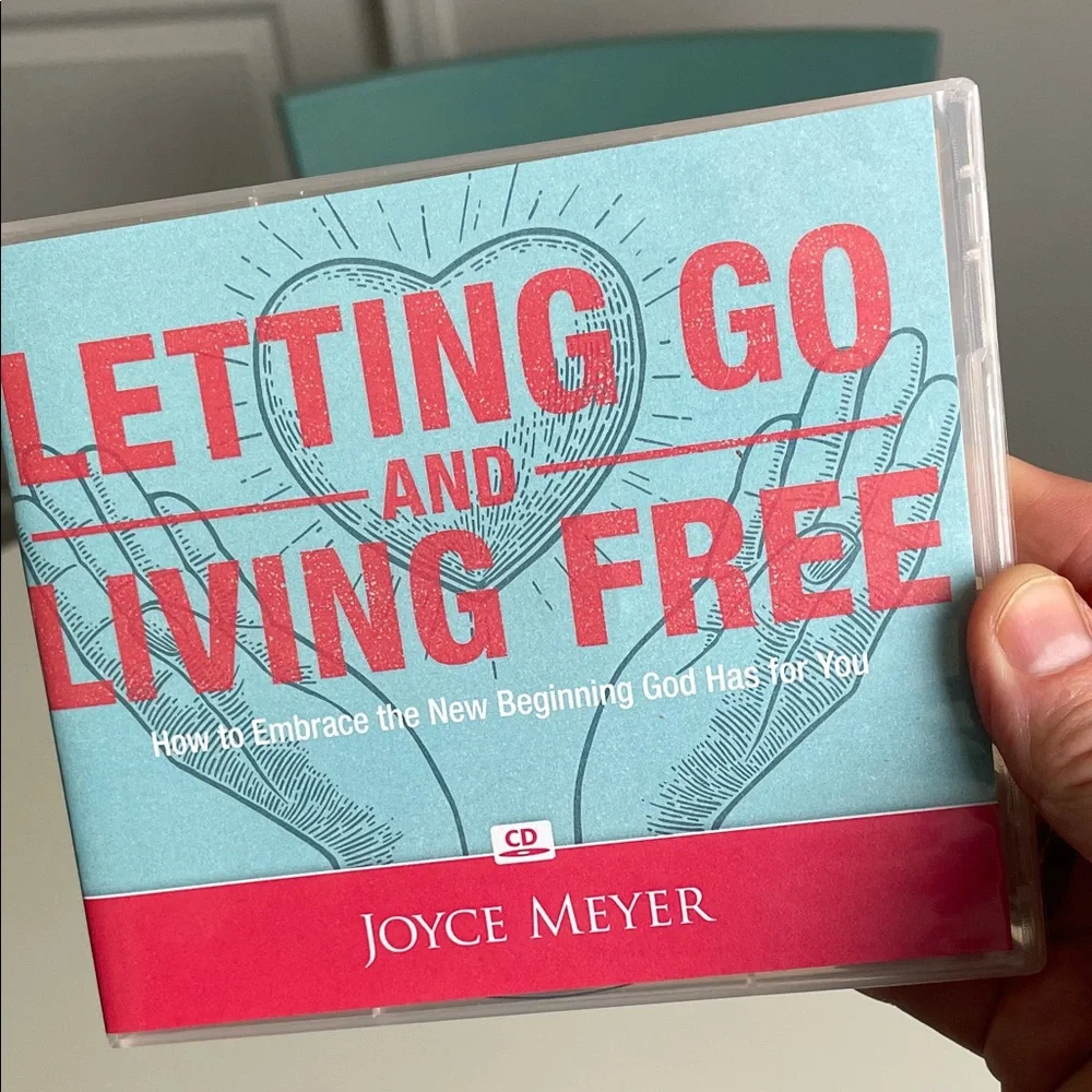 Joyce Meyer Letting Go and Living Free Journal and CD Set